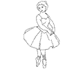 Ballet Coloring Page 16