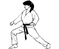 Boxing Judo Karate Coloring Page 04