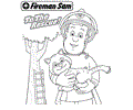 Fireman Coloring Page 21