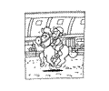 Horse Riding Coloring Page 05