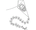 Kite Coloring Page 01