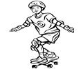 Skateboard 2 Coloring Pages 7 Com