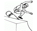 Skateboarding 4 Coloring Pages 7 Com