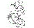 Three Jack O Lanterns 650x841