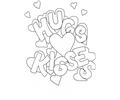Xoxo Hugs Kisses Valentine 650x893