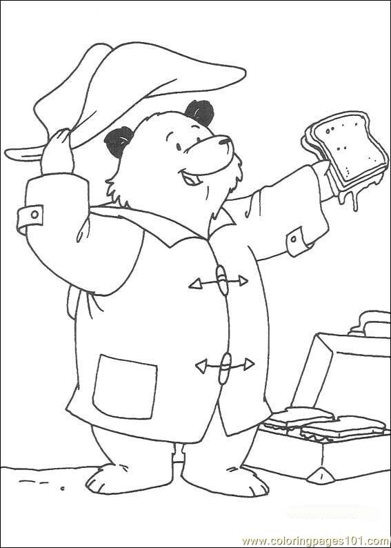 paddington bear printable coloring pages - photo #20