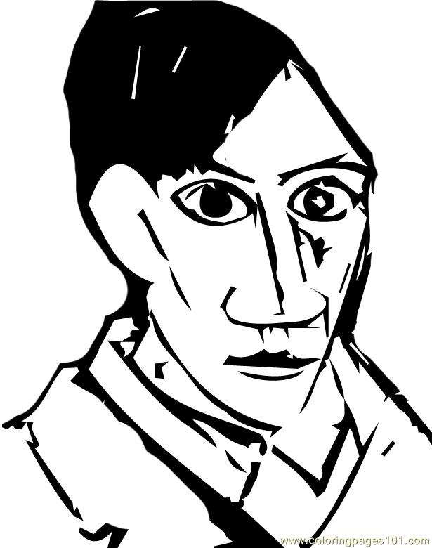pablo picasso coloring pages - photo #34