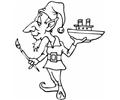 Elf Painting Toy Boat