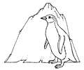 Penguin Coloring Page 06