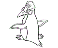 Penguin Coloring Page 07