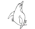 Penguin Coloring Page 11