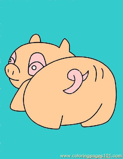 free printable coloring image Free Pig Coloring Pages 4 Lrg