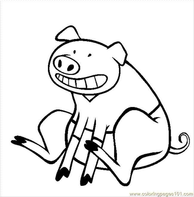 year of the pig coloring pages - photo #16