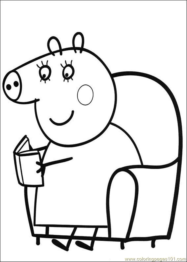 year of the pig coloring pages - photo #9