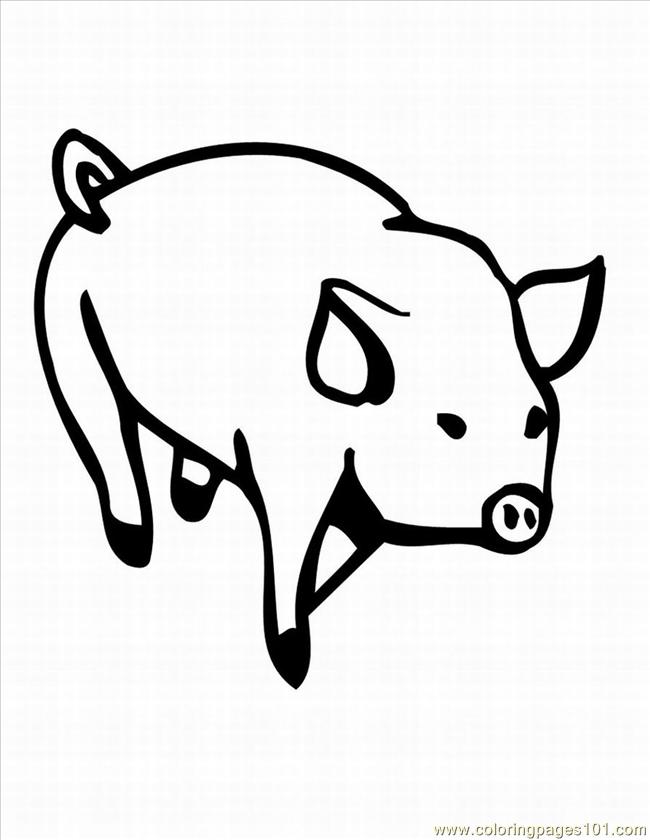 year of the pig coloring pages - photo #24
