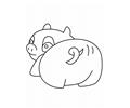 Free Pig Coloring Pages 4 Lrg