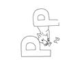Lphabet Coloring Pages P Full