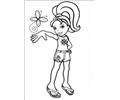 Polly Pocket Coloring Pages 8 Med