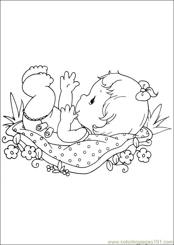 precious moment baby coloring pages - photo #28