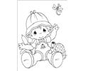 Coloring Pages Precious Moments 1 (8) (Cartoons > Precious moments