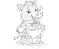 Baby Rhinoceros