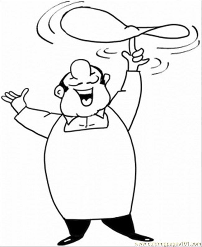 coloring pages of chef hats - photo #13