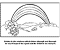 Rainbow Coloring Page 04