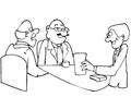 Colleagues At Coffee