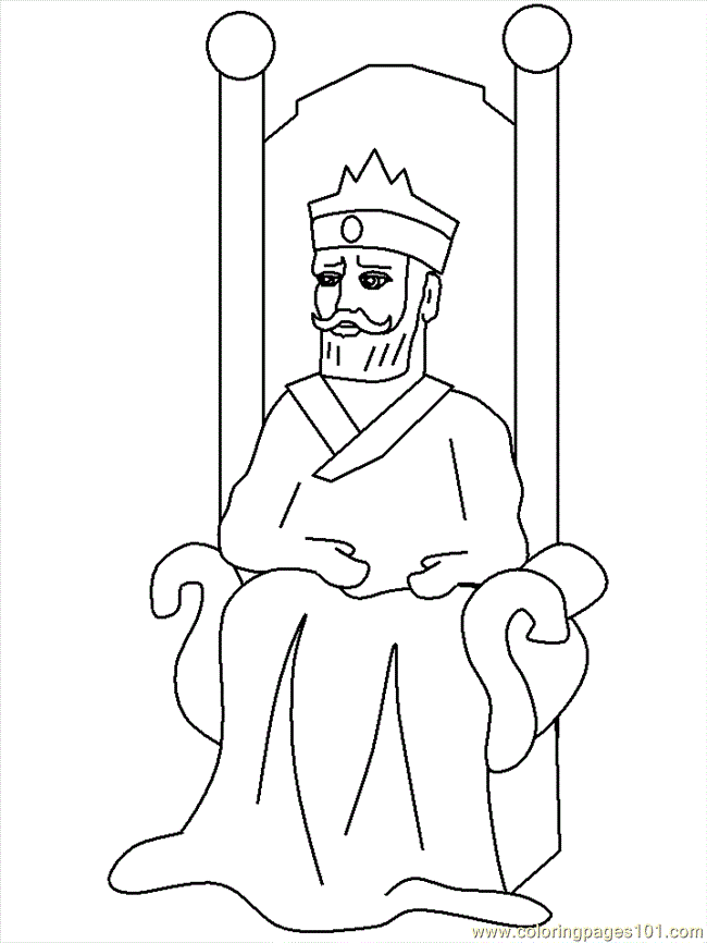 free printable coloring image Nw Nebuchadnezzar2