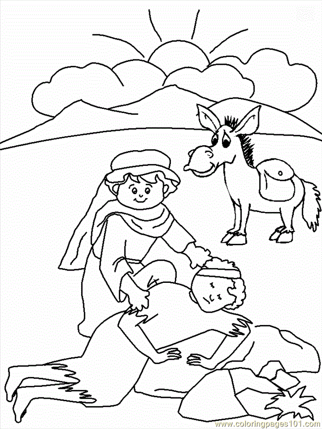 free printable coloring image Nw Parablesamaratin