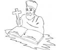 Man With Cross
