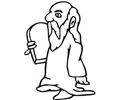 Moses Holds The Tablet Of Law