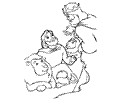 Bible Story Coloring Page 04