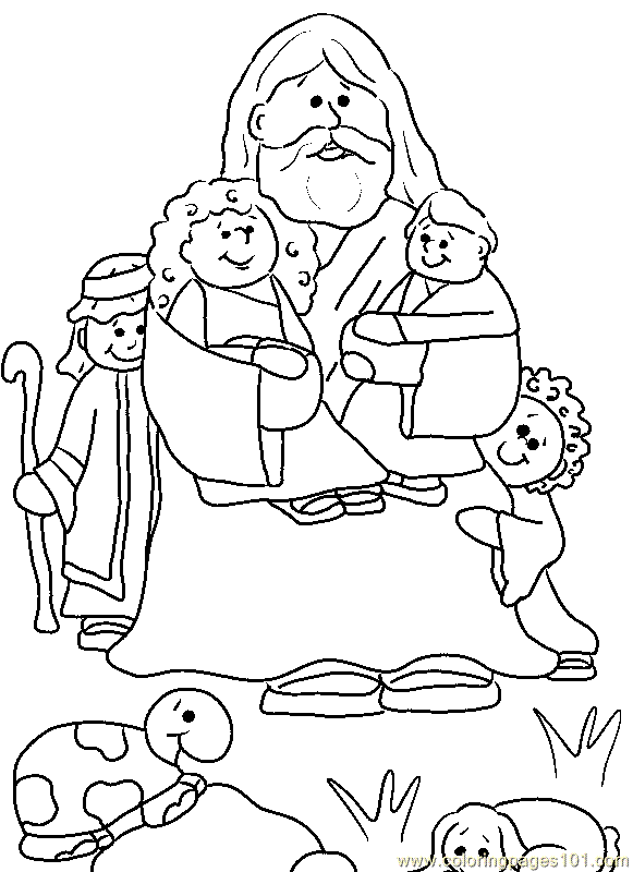Coloring Pages Bible Story Coloring Page 40 (Natural World ...