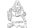 Bible Story Coloring Page 40