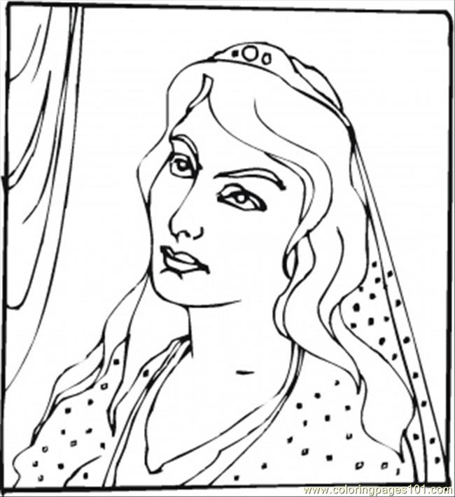 queen printable coloring pages - photo #6