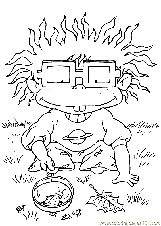 Coloring Pages Rugrats Coloring Page 23 (Cartoons > Rugrats) - free