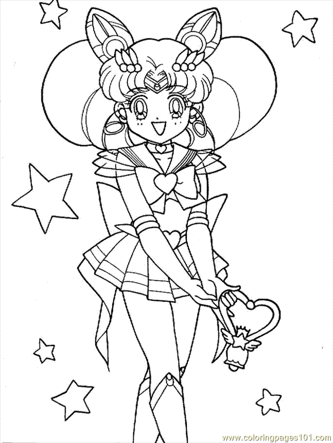 sailor moon coloring pages online free - photo #47