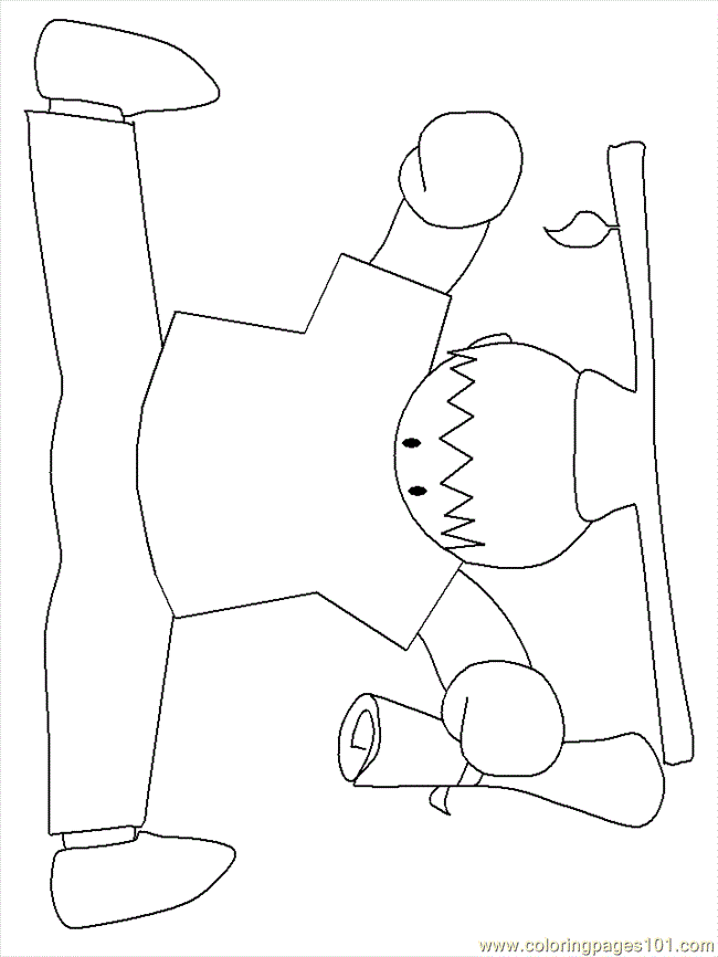 free printable coloring image Graduation