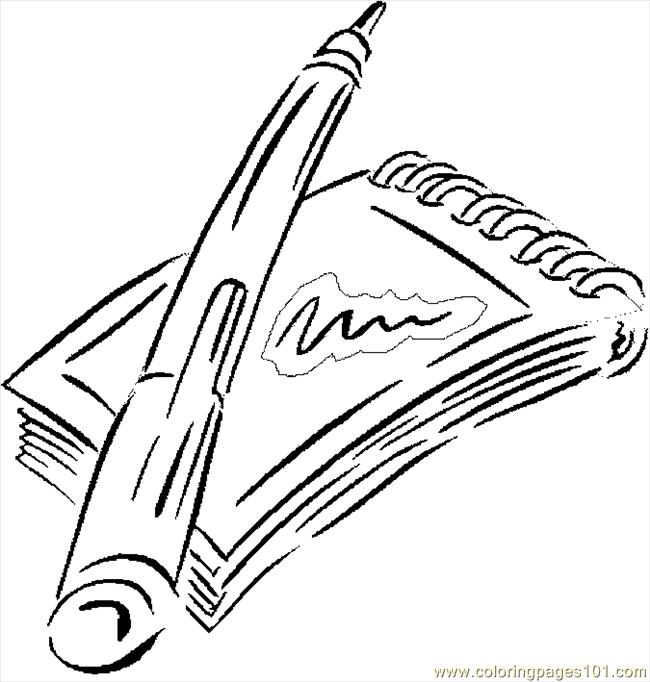 quill coloring pages - photo #46