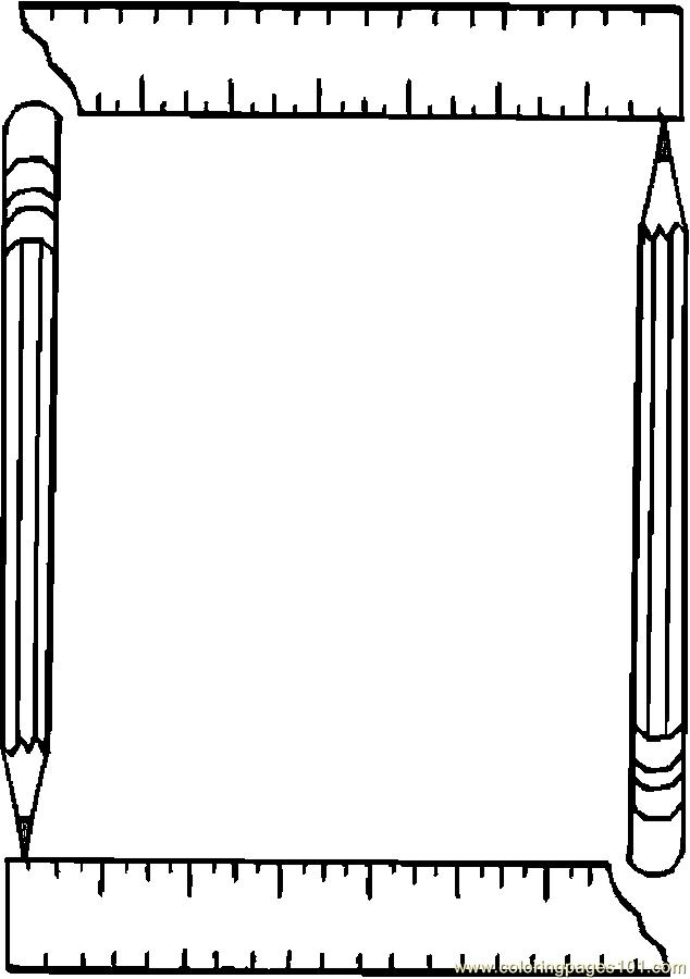page border coloring pages - photo #20