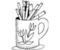 Mug & Markers