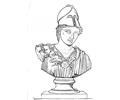 Sculpture Of Greek Warrior