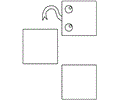 B Snake Squares 1
