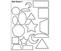 Shape Coloring Page 02