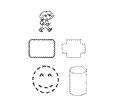 Shape Coloring Page 06