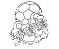 Soccer S Shoes With The Ball
