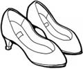 Summershoes Coloring Page