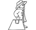 Old Lady With Full Bags