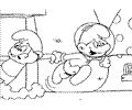 Smurfs Coloring Page 02